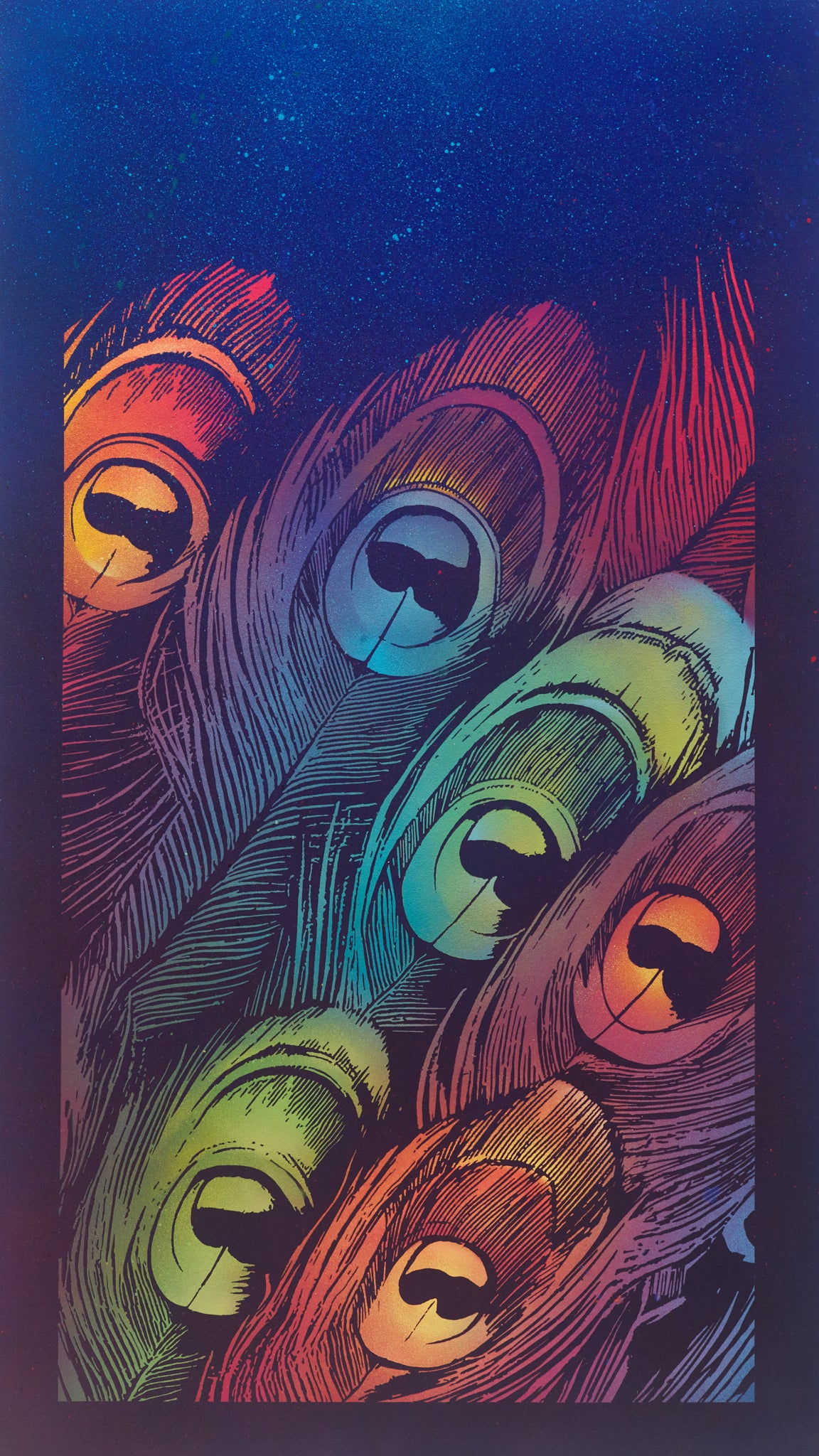'Dreaming' (Peacock Feathers) - Limited Edition - Fine Art Print
